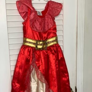 Disney Princess Elena costume dress size 5/6